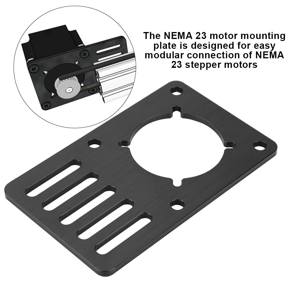 NEMA23 Stepper Motor CNC Mounting Plate Motor Fixed 3D Printer Accessories