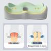 Memory Foam Seat Cushion Ergonomic Lumbar Support Pillow Breathable for Office Car Wheelchair Posture Corrector