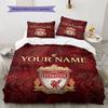 Custom Name,LFC Glory Era Pattern Bedding Home Decoration Birthday Gift ( 1 duvet cover + 2 pillowcase, without core),fan merchandise.