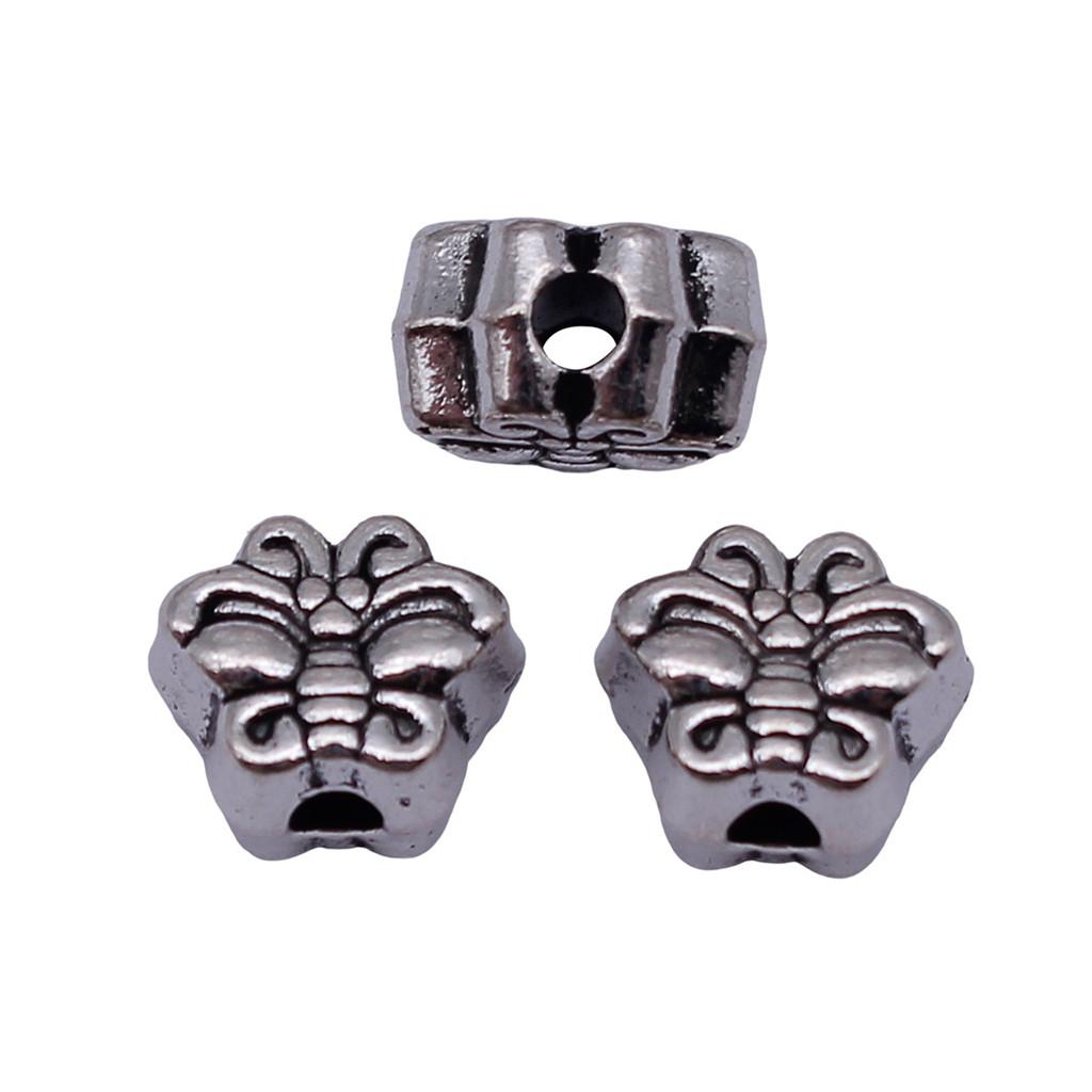 Angel Wing Beads Spacer Small Hole Butterfly Charms For Spiritual Jewelry