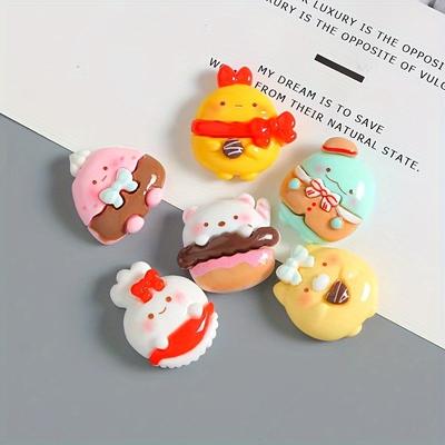 Cartoon DIY Resin Accessories Cream Glue Handmade Hair Clip Phone Case Accessories