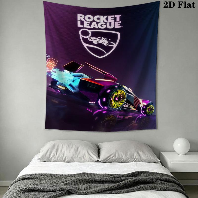 Rocket League Muur Tapijt Esthetisch Wandkleed Bedrukt Stof Deken Decoratieve Tapijten voor Slaapkamer Woonkamer Huisdecoratie