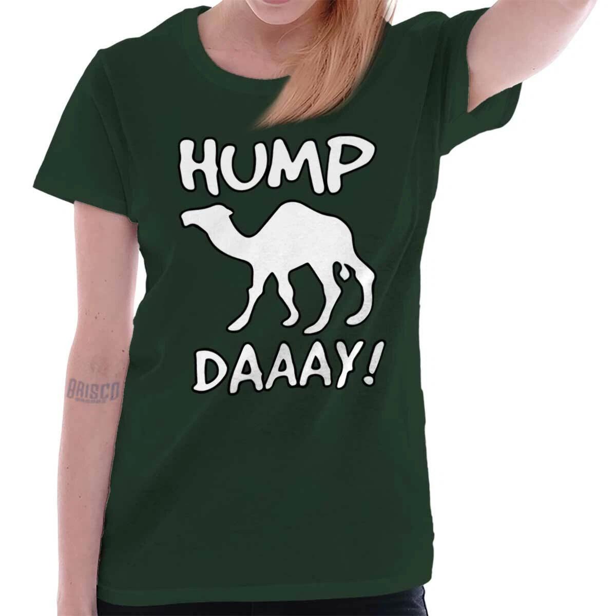 Funny Sarcastic Hump Day Camel Wednesday Graphic T Shirts for Women T-Shirts XXXXL