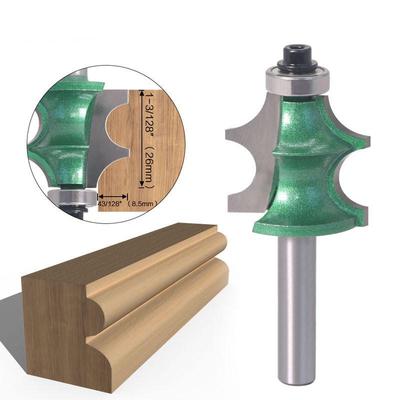 1/2 stuks 8mm Schacht Tekenlijn Routerbit voor Hout Houtbewerkingsgereedschap