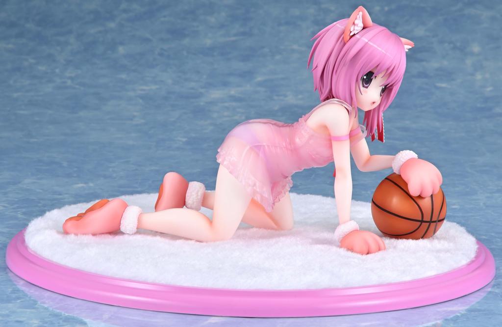 Kaitendo Ro-Kyu-Bu! SS Minato Tomoka -Kemomimi Lingerie Ver.- 1/7 Scale PVC Pre-painted Complete Figure