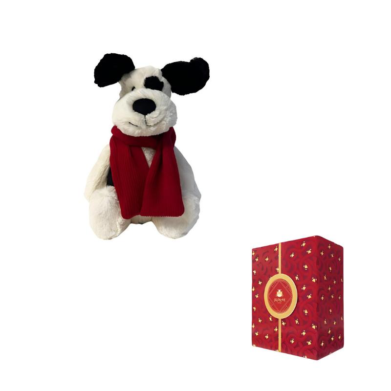 Jellycat Shy Series Small Puppy Cute Plush Toy Sitting Height 23cm Standing Height 31cm