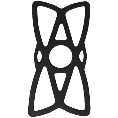 Kaedear Motorcycle Smartphone Holder with Dedicated Safety Rubber Secures Smartphones and Prevents Set of Center Hole Bands, Bands, Drops, 3, Type,