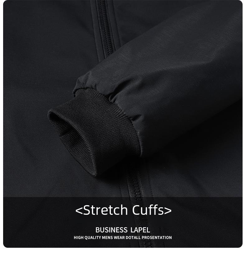 Men's Winter Plus Velvet Thickened Jacket for Ages 40-70