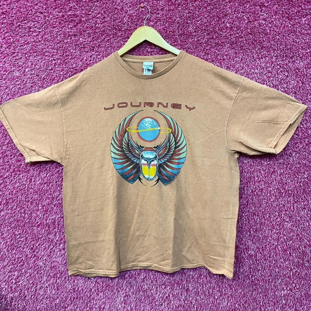 Journey Captured Rock Band Graphic Tshirt 2XL Unisex T-Shirt S
