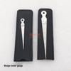 Stainless Steel Tapered Feeler Gauge Set: Wedge, Key, and Bore Gauges (1-15-30-45mm)