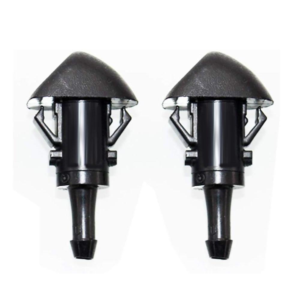 2x For 10-14 Subaru Legacy Outback Front Windshield Wiper Jet Nozzle 86636AJ10B