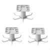 Rotating Wall Hook, NoDrill Kitchen Organizer, Multifunctional Storage Rack Gray 3