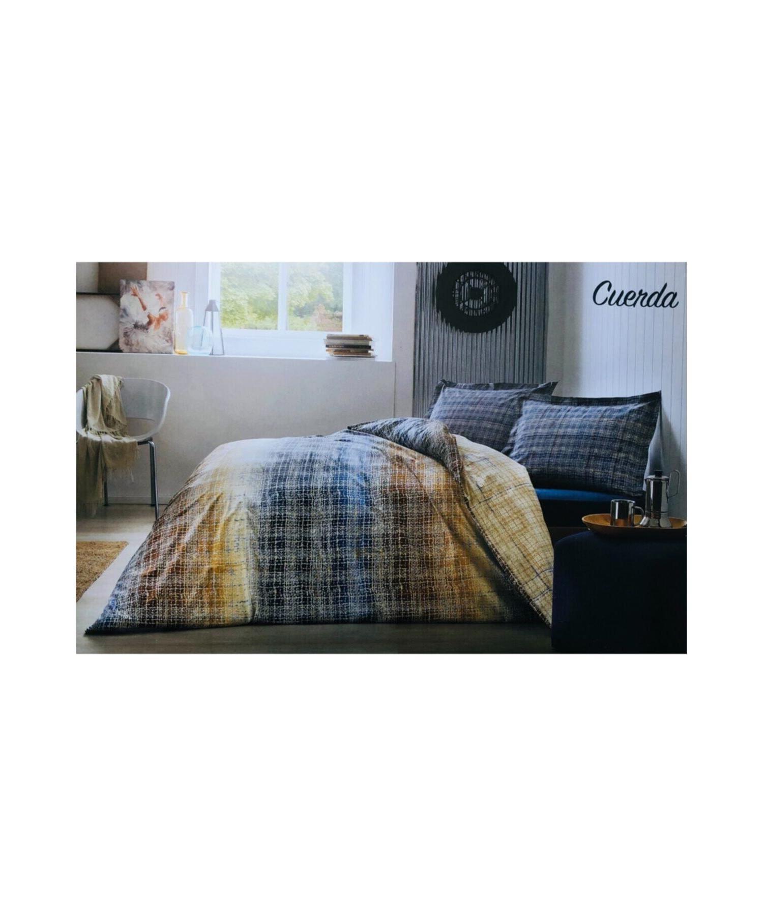 

Односпальный пододеяльник Cuerda темно-синий