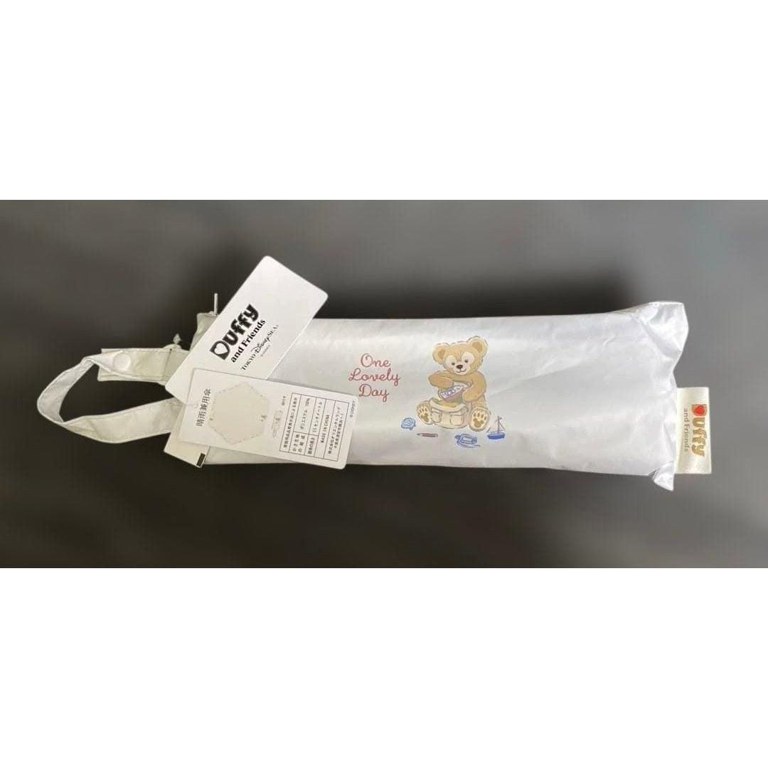 Disney Sea Duffy Folding Umbrella Rain Shine Dual Use Sunshade Colorful Happiness