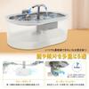 Petsupro Cat Water L Large Capacity Automatic Visible Water Line Automatic Cat Ideal for Multiple Faucet Type Easy To Easy To Japanese Instruction