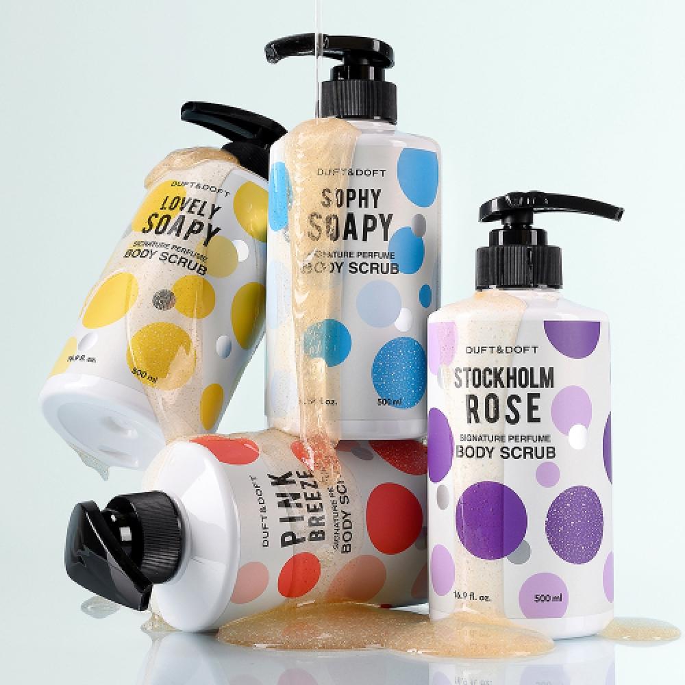 

Duft DOft Signature Perfume Body Scrub 500ml Choose 1 Of 4 STOCKHOLM ROSE