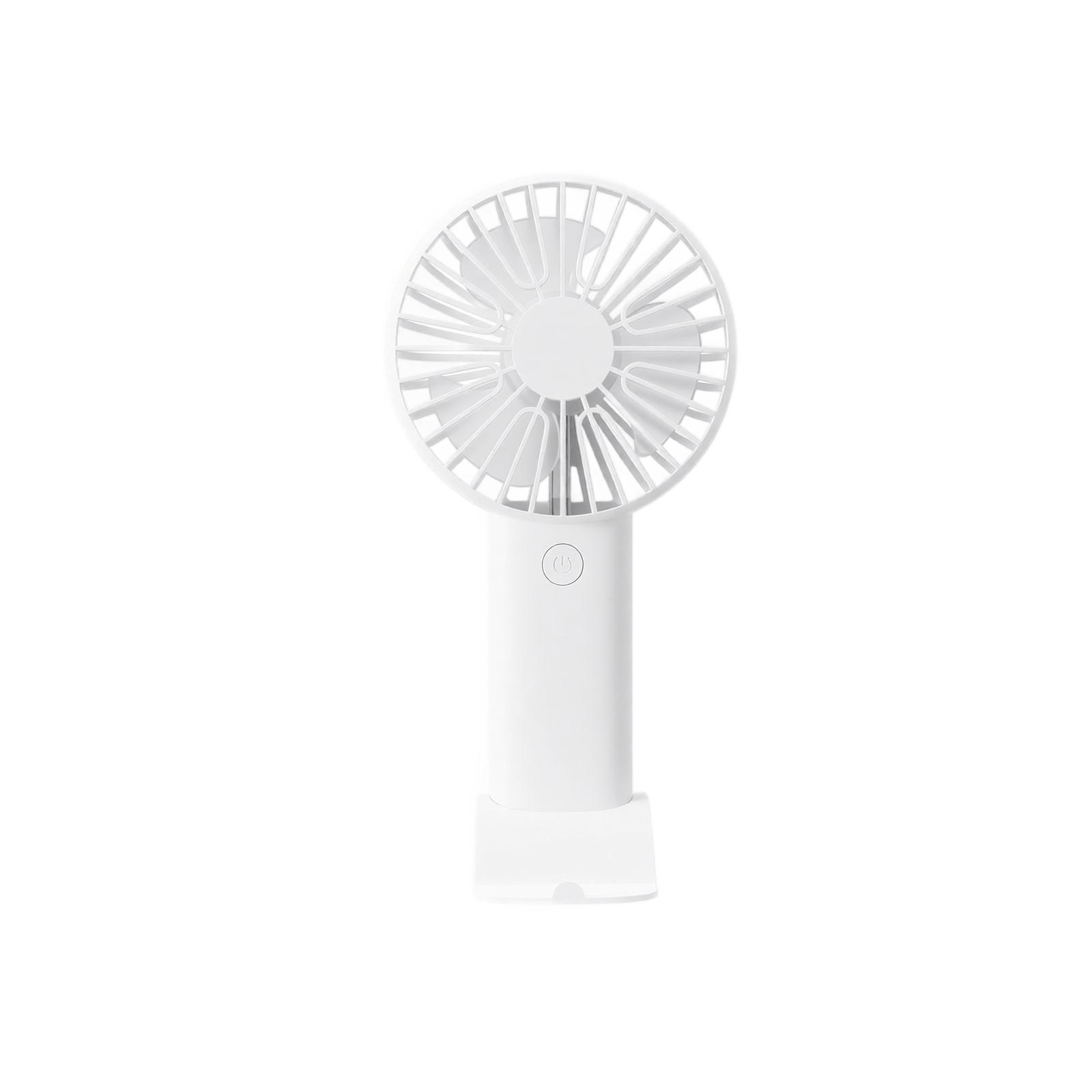Handheld Fan with Desktop Phone Stand Portable USB Fan One Size