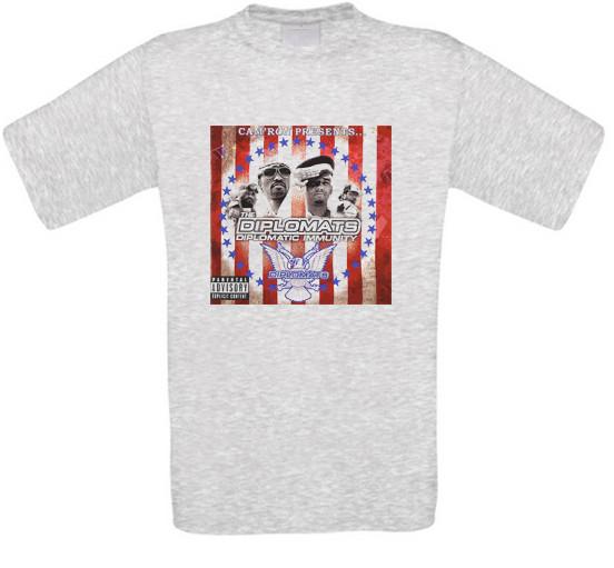 Diplomats Immunity Camron Juelz Santana Jim Jones Dipset T-Shirt L