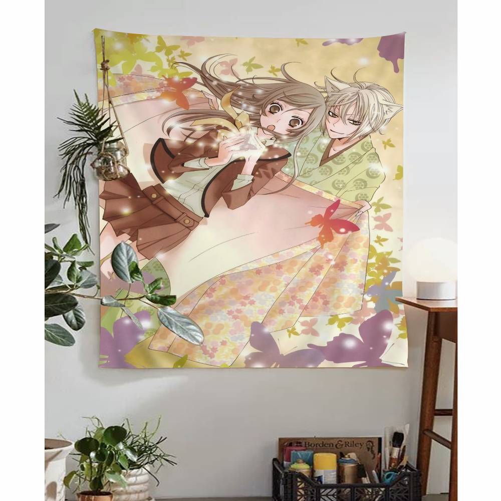 Anime KKamisama Kiss HajimemashitaMT Tapestry Art Printing Japanese Wall Tapestry Anime Wall Hanging Home Decor