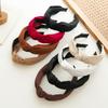 Minimalist Knot Wide Headband Fabric Hair Hoop Elegant Hair Accessory for Women Office Chic