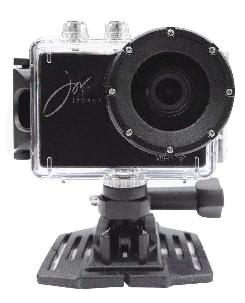 JOYEUX WiFi 1080P Action Black Camera,