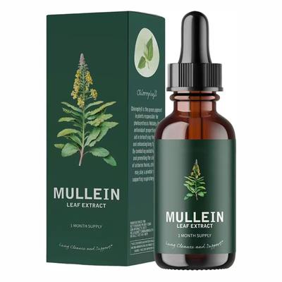 Extrait de feuille de molène – Favorise le nettoyage du nez et la fonction respiratoire pour une respiration saine – Complément naturel – 30 ml