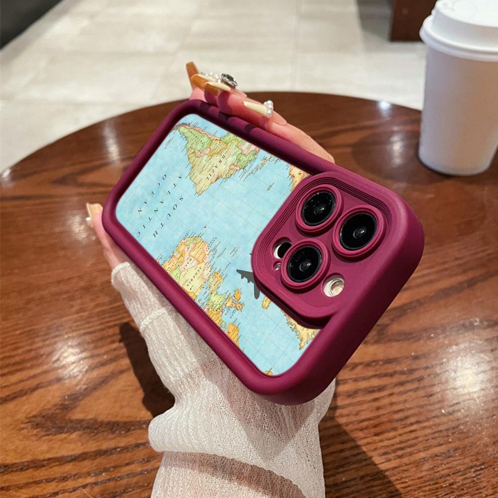 N90 Karten Kunstdesign Weiche Angel Eyes Handyhüllen für iPhone 15 14 12 11 Pro Max 13 mini 7 8 6S Plus XS Max XR SE Stoßfeste Bumper-Hülle