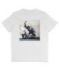Banksy Royal Courts Of Justice Piazza T-Shirt Biologica Graffiti Arte T-Shirt Unisex
