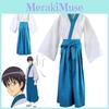 Vysoce kvalitní Gintama Shinpachi Shimura Anime Cosplay Kostým Kimono S Dokonalým Prošitím
