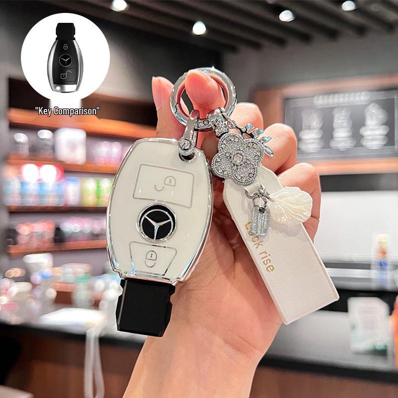 Mercedes Key Cover for GLA200, C200L, A-Class A180L, GLC260L, B-Class 260GLK, R-Class