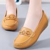 Woman Shoes Soft Low Heels Flat Shoes For Women Leather Casual  De Mujer Elegant Heel Women's Shoes Flats Female Footwear