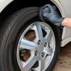 Car Tire Wax Applicator Sponge Multifunctional Tire Waxing Spong Wax Applicator Designed for Simple Grip & Repeated Use