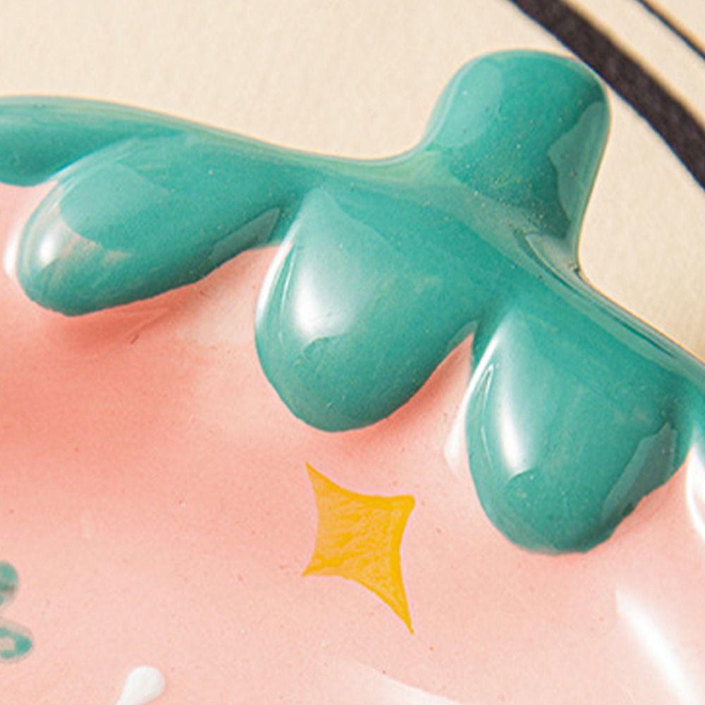 Cute Dessert Plate Cartoon Meal Plate Multi-Function Salad Plate Snacks