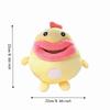 Yellow Plush Tissue Dispenser 22 x 22 x 4cm Seatback Napkin Holder Cartoon Tissue Box  Car Interior