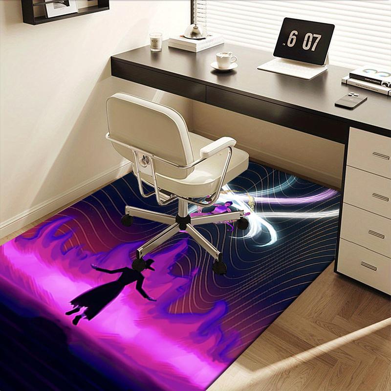 K-pop Charming Office Chair Mat: A Magical Home Decor Gift for Any Room - Perfect for Offices, Living Rooms, Bedrooms!.122368a