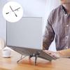 Faltbarer Laptop-Ständer Tragbar 5-stufig verstellbare Höhe X-Rahmen Aluminium Computerständer Universelle Gerätekompatibilität