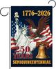USA 250th Anniversary Garden Ag 1776-2026 Patriotic Yard Decor 12x18 In RRI