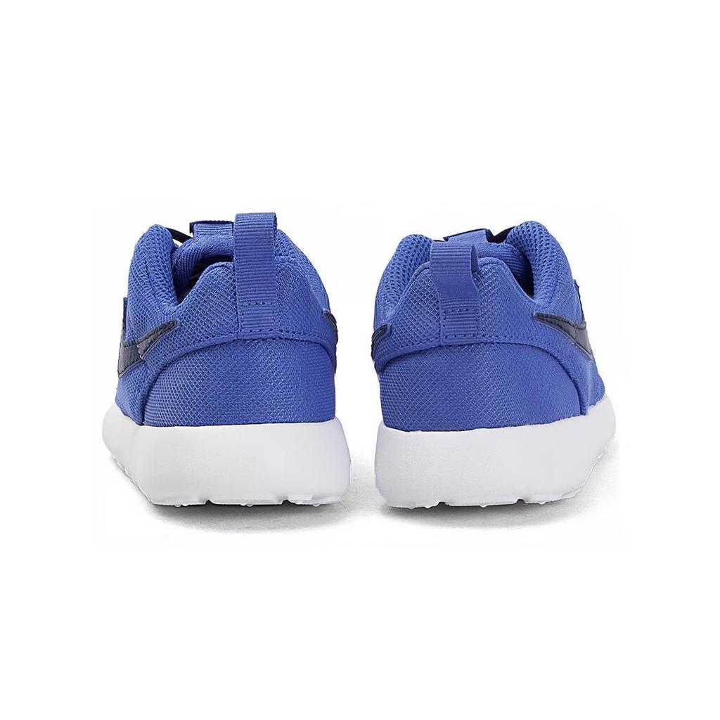 Nike Roshe One Comfortable Round Toe Slip Resistant Cushioning Low Top Toddler Shoes Blue White Infant And Toddler 749430-420