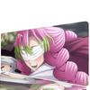 1pc Demon Slayer Kanroji Mitsuri Floor Mat Mouse Mat Desk Mat With Pad Gaming Accessories Prime Gaming XXL Keyboard Pad Padding