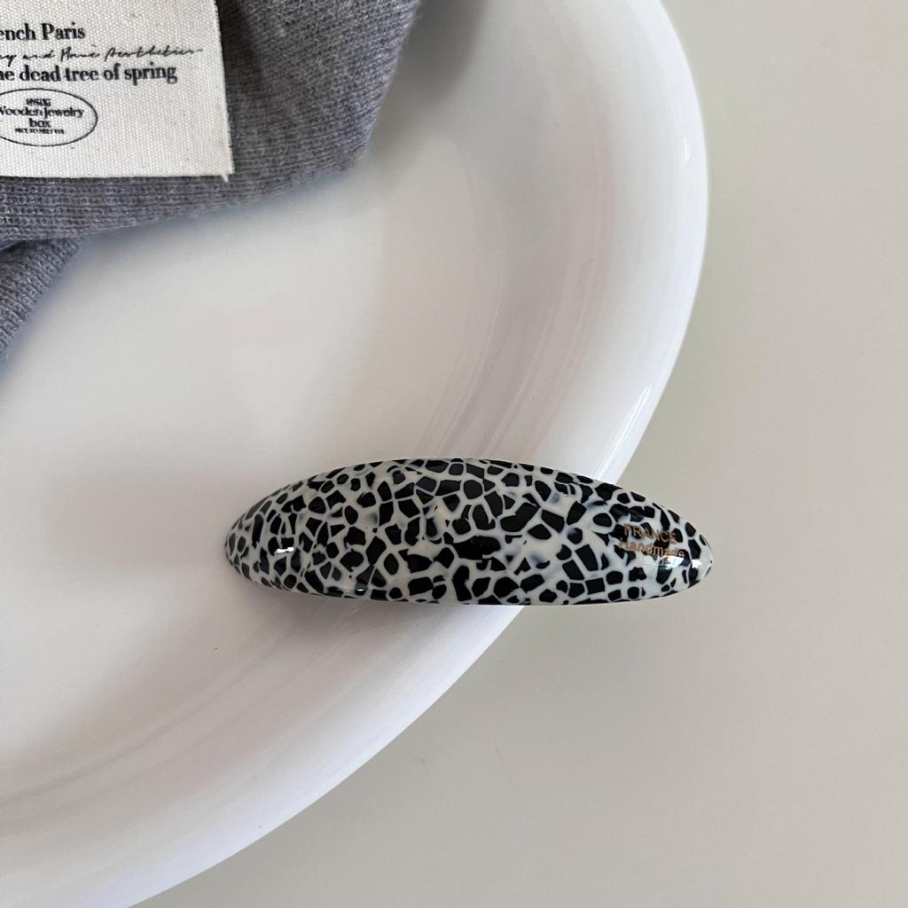 Exquisite Retro Leopard Hairpins Spring Clip Colorful Acetate Clips For Women Elegant Barrettes Fashion Hair Accessories