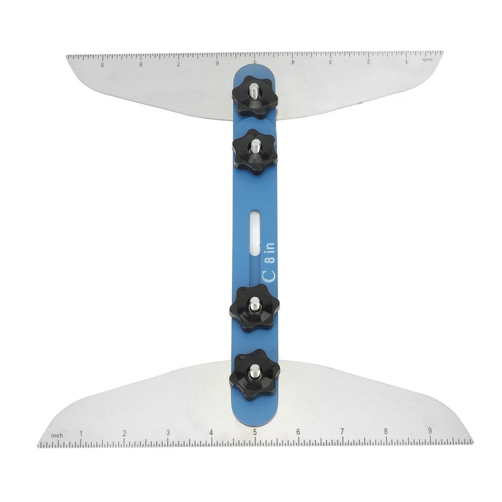 Stair Tread Template Tool Kit Multifunction Aluminium Alloy Stair Measuring Tool for Risers