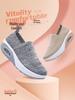 2023 Women's Breathable Flyknit Rocking Shoes with Non-slip Soft Sole and Air Cushion for Comfort