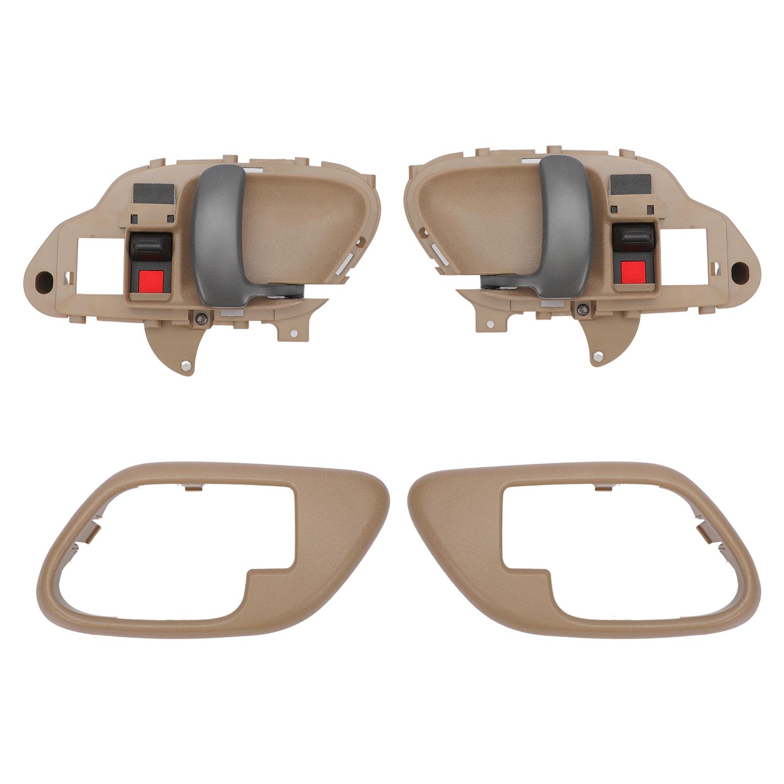 

Внутренняя ручка двери с комплектом окантовки для 1995-2002 Chevy Chevrolet GMC Truck C1500 C2500 C3500 Suburban Tahoe Yukon 15708051 15708052