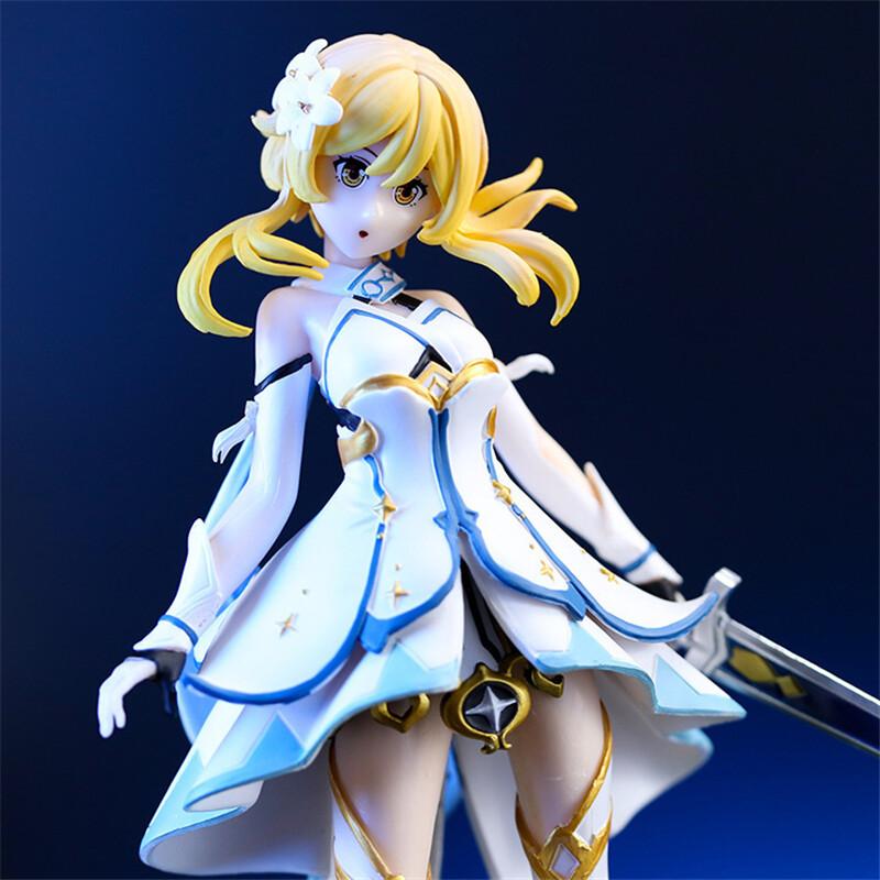Anime Genshin Impact Lumine Aether Figure 1/7 Scale Collectible Model Doll Toys
