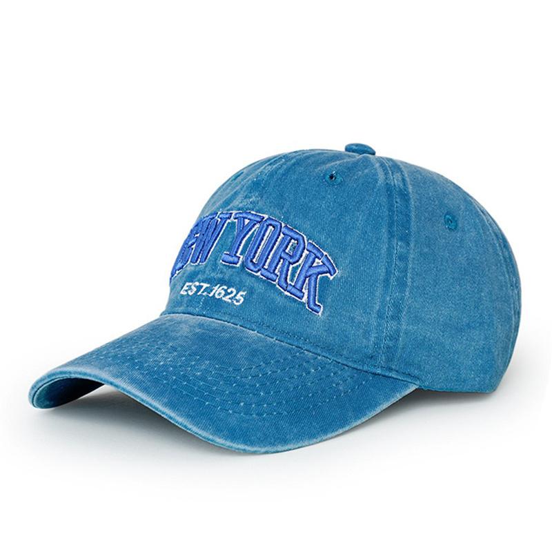 New Fashion NEW YORK 1625 Embroidery Baseball Caps Outdoor Casual Adult Sun Hats Hip Hop Hat Sports Caps Water Snapback Hat