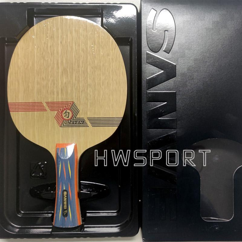 Čepel na stolní tenis SANWEI BY EVEN 10 Dřevo 9 Měkká uhlíková čepel na ping pong OFF++ pro rychlý typ
