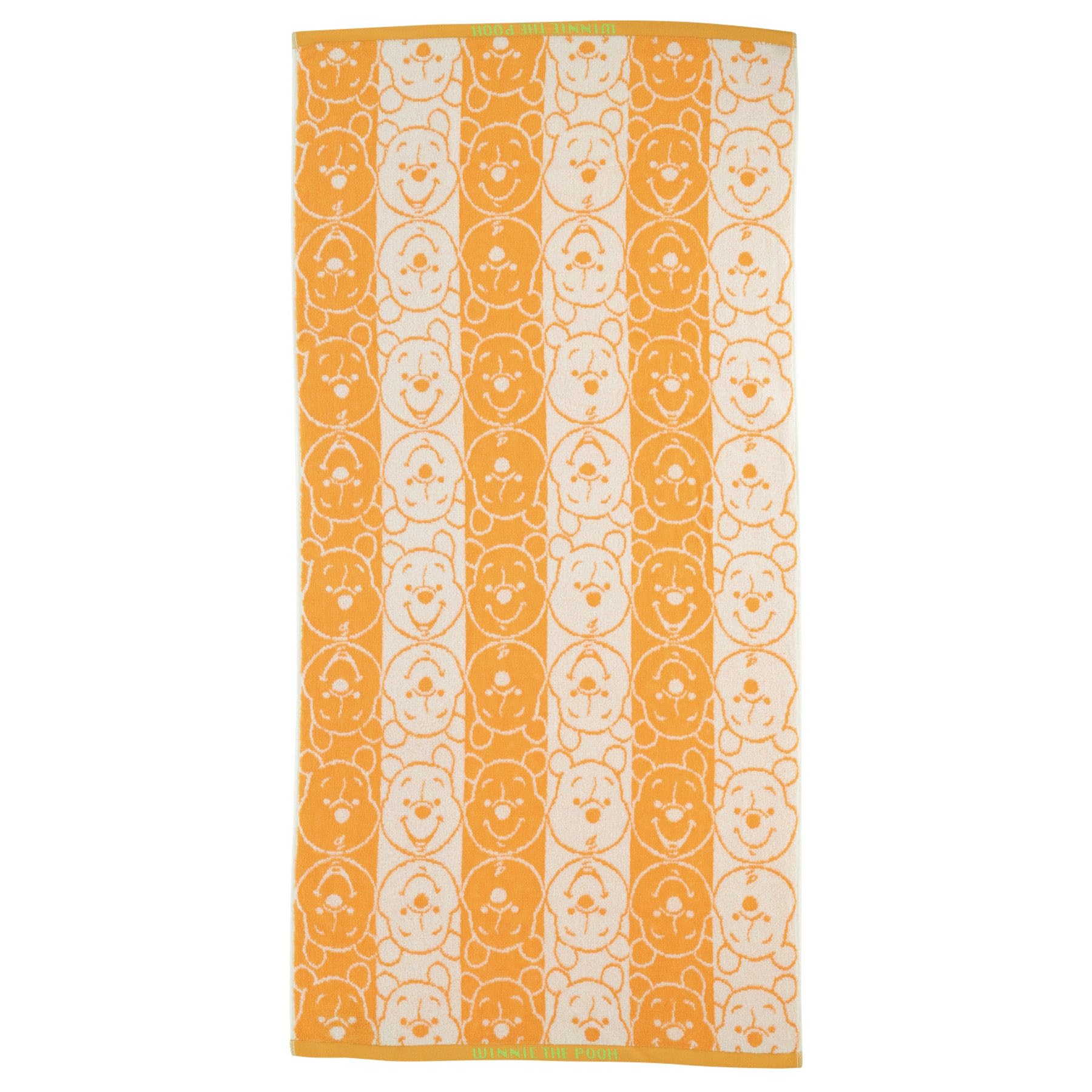 

Marushin Disney Winnie the Pooh Bath Towel with Pooh Face Antibacterial and Perfect Gift Design, 100% Cotton, Deodorizing, (Product Number