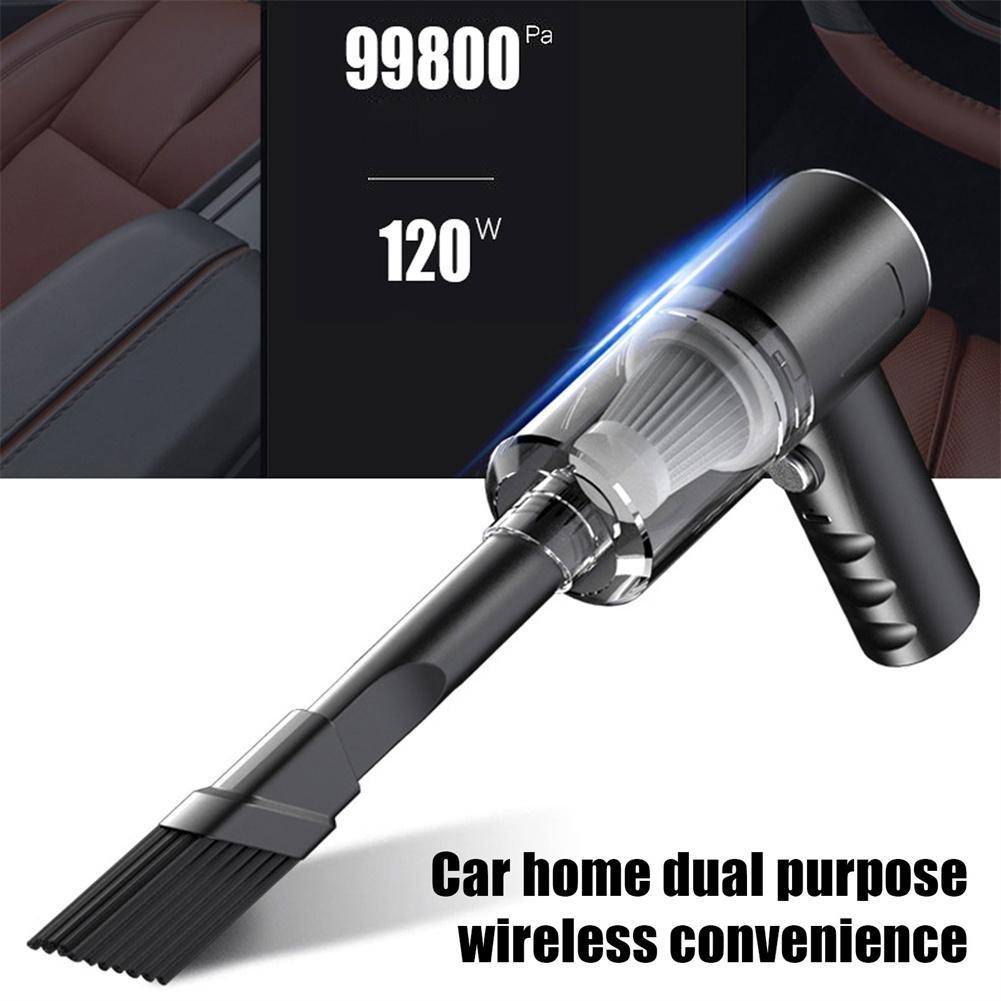 5500Pa Wireless Car Vacuum Cleaner High Power With Nozzle And USB Type-C Fast Charging Cable For Home Office Car Cleanig