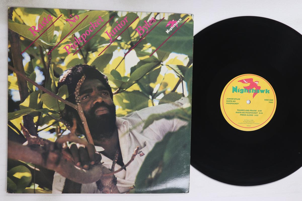 

LP Record JUNIOR BYLES - Rasta No Pickpocket 7493 NIGHTHAWK RECOR 1986 US Reggae, Ska & Dub Used