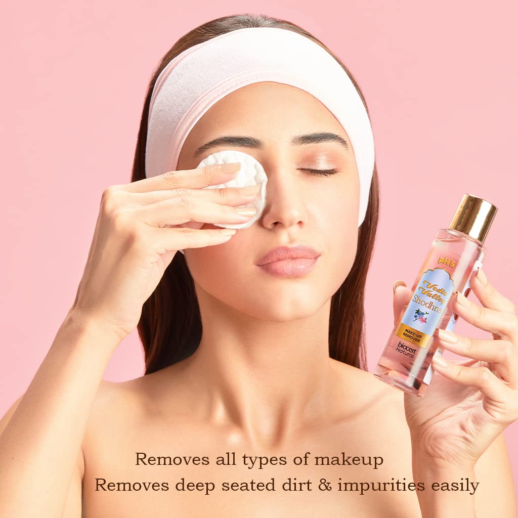 Vedic Valley Makeup Remover Certified Natural With Natural Floral Oil 100 ml